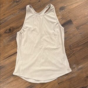 Lululemon size 6 white tank top